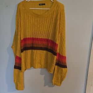 Colorful Striped Sweater